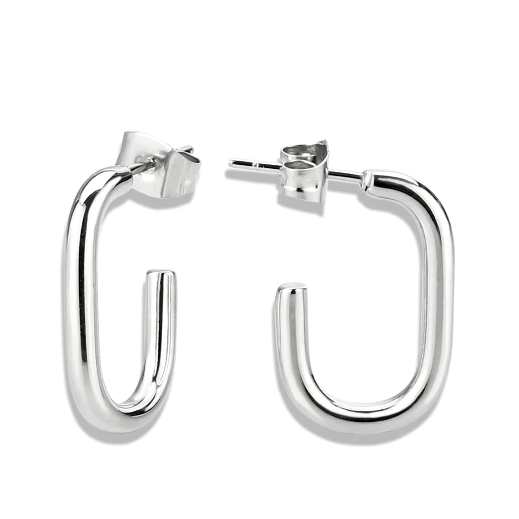CJ3846 Wholesale Women&#39;s Minimalist Stainless Steel Earrings
