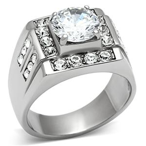 CJ438 Wholesale High Mounted Cubic Zirconia Ring
