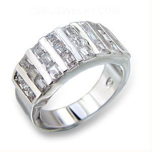 CJ5771OS Wholesale - Clear CZ Ring