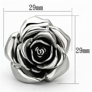 CJG1322 Wholesale Stainless steel floral ring
