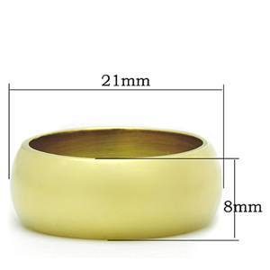 CJG1447 Wholesale Gold Plated Stainless Steel Wedding Band
