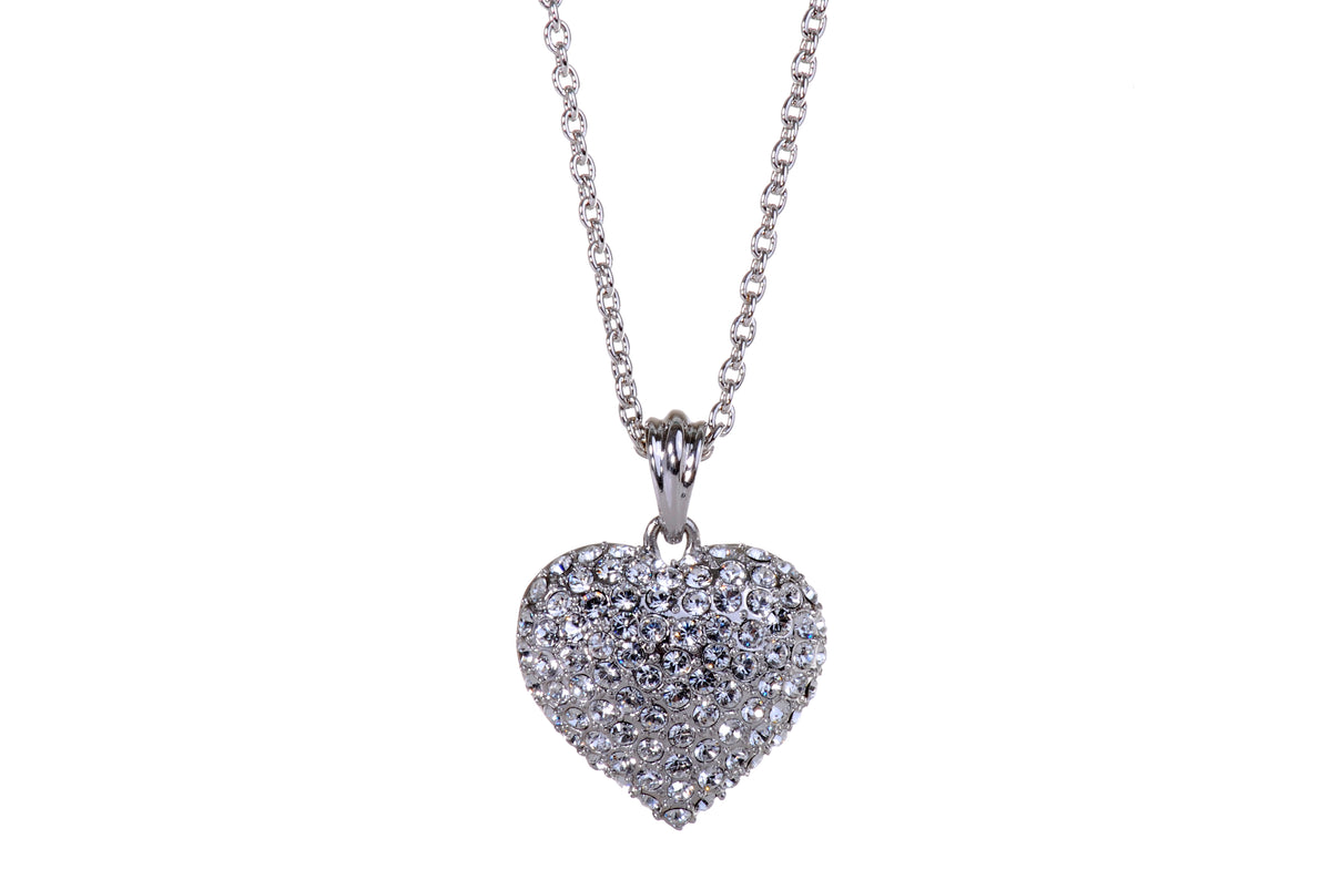 N7116 Queen of Hearts Swarovski Crystal Necklace