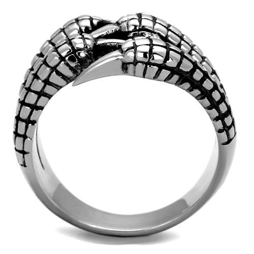 CJ1881 Wholesale Men&#39;s Stainless Steel Claw Grasp Ring