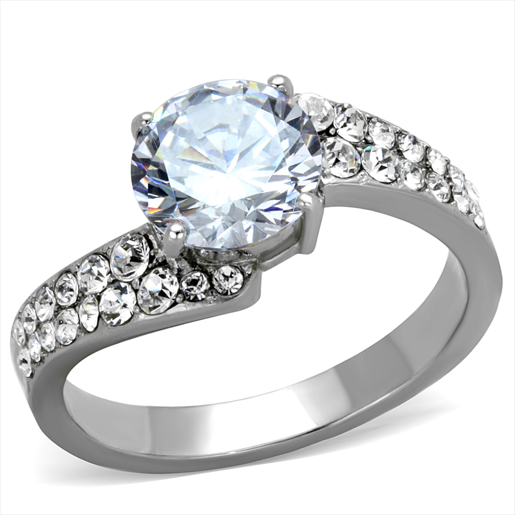 CJE2040 Brilliant Round CZ Engagement Ring