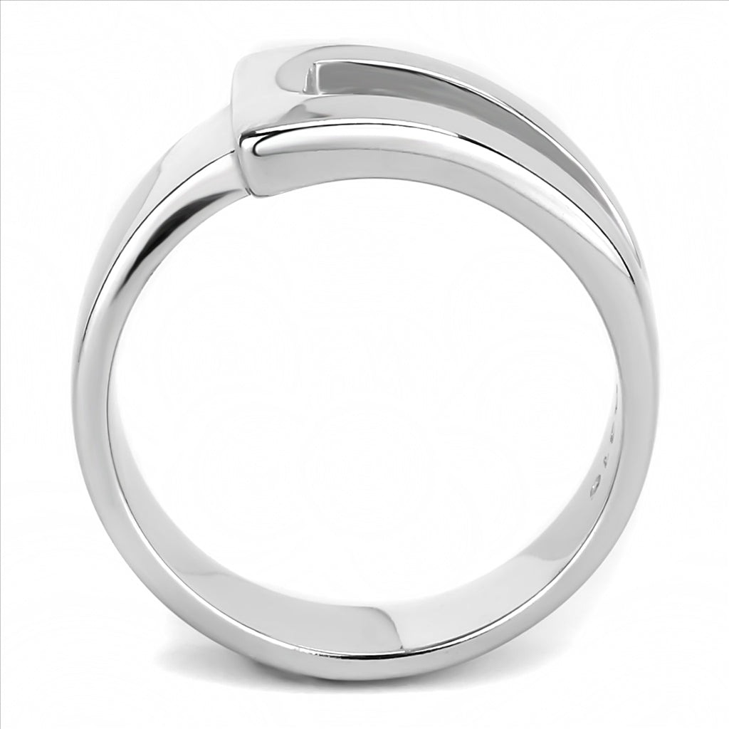 CJE3438 Wholesale Women&#39;s Stainless Steel Buckle Fashion Ring