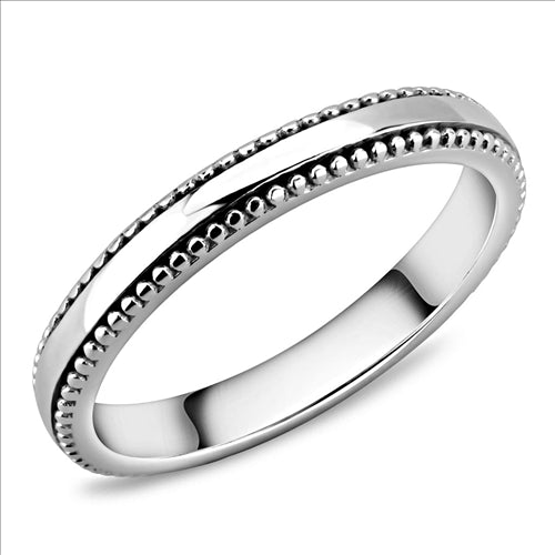 CJE3503 Wholesale Women&#39;s Stainless Steel High polished Minimal Ring