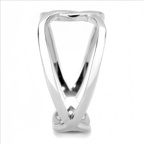 CJE3585 Wholesale Women&#39;s Stainless Steel Link Ring